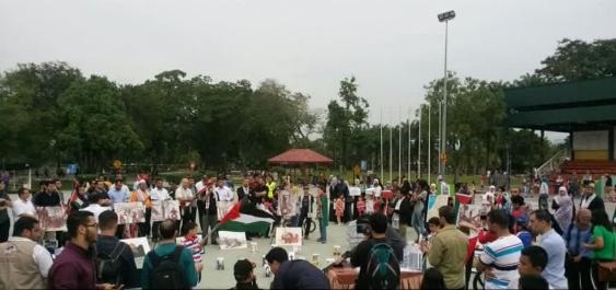فعالياة تضامنية في كوالالمبور مع الأسرى الفلسطينيين
