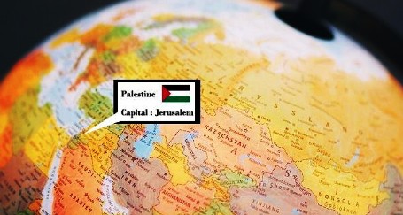 شركة استرالية توزع خرائط تحمل اسم فلسطين وتستثني 