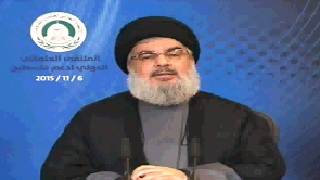 نصر الله: الشعب الفلسطيني يدافع عن كل الأمة ويجب إسناد الانتفاضة ودعمها