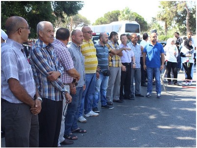 اعتصام تضامني مع الجيش اللبناني في مدينة صور