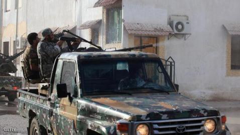 مسلحون يقتحمون مبنى المجلس الوطني الليبي 