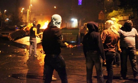 مواجهات مع قوات الاحتلال في مخيم الدهيشة