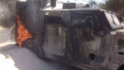 اصابة ضابط وجنديين بتفجير عبوة في سيناء