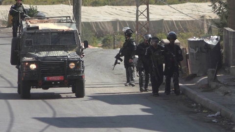 إصابة شاب برصاص الاحتلال شرق بيت لحم