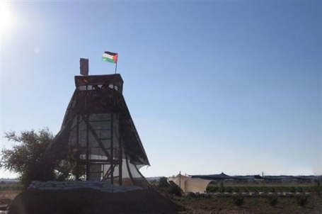 سرايا القدس: بناء أول برج مراقبة في غزة
