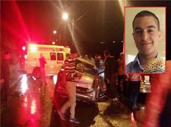 مصرع الشاب إياس خطيب بحادث طرق في يركا