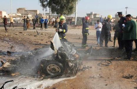 5 قتلى بانفجار سيارة مفخخة في أربيل