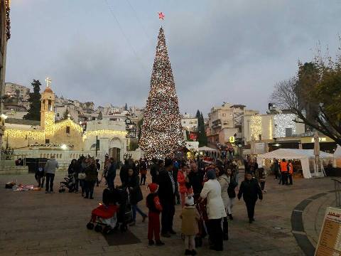 بيت لحم والناصرة تحتفلان بعيد الميلاد 
