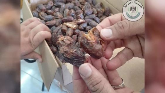 ضبط تمور فاسدة في جنين وطولكرم