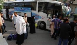 وصول الفوج الرابع والأخير من حجاج قطاع غزة