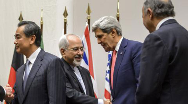 كيري يعلن استعداد واشنطن التعاون مع طهران لمساعدة العراق