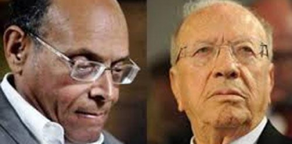 النتائج الأولية للانتخابات التونسية تظهر تقدم السبسي على المرزوقي