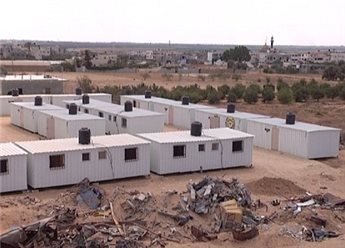العثور على بقايا عظام بشرية أسفل كرفانات في خزاعة