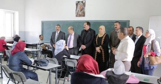 انطلاق امتحانات التوجيهي في الضفة 