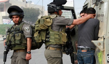 قوات الاحتلال تعتقل 10فلسطينيين من جنين والخليل