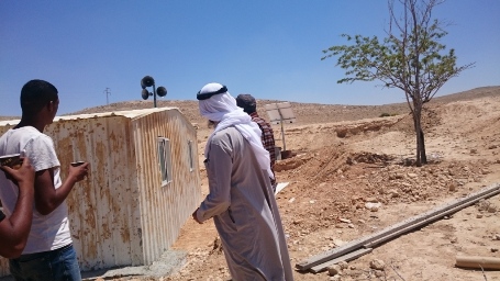 الاحتلال الاسرائيلي يهدم مسجدا في النقب