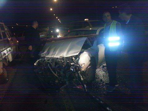 إصابة مواطن بحادث سير قرب نابلس