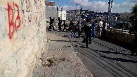 القدس..  مواجهات في حي الثوري  