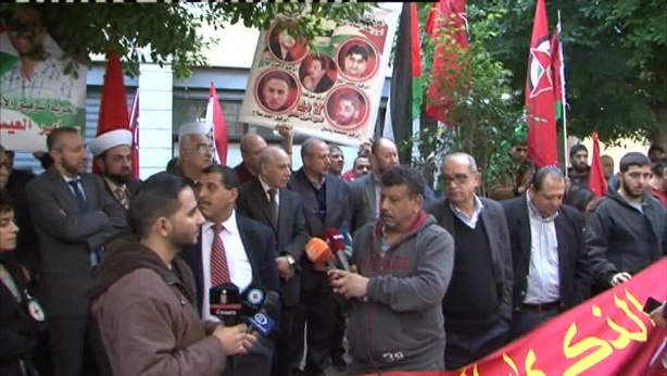 لبنان.. اعتصام تضامنا ًمع الأسرى في معتقلات الاحتلال