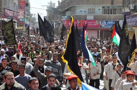 مسيرة للجهاد في إقليم الوسطى إحياءً ليوم الأسير