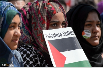 البنغاليون يتظاهرون تضامنا مع غزة
