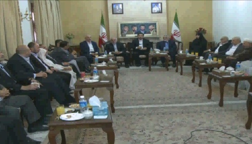 بروجوردي يلتقي ممثلين عن الفصائل الفلسطينية في بيروت