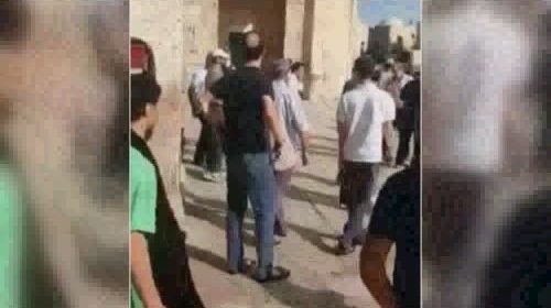 مستوطنون يقتحمون باحات الأقصى المبارك