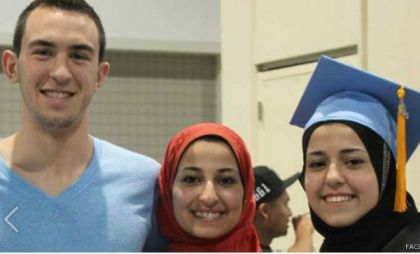 اعتقال قاتل الطلاب المسلمين الثلاثة في أمريكا
