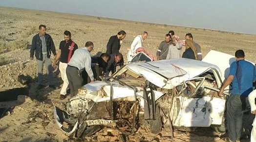 مصرع 6 أشخاص بحادث تصادم في معان بالأردن