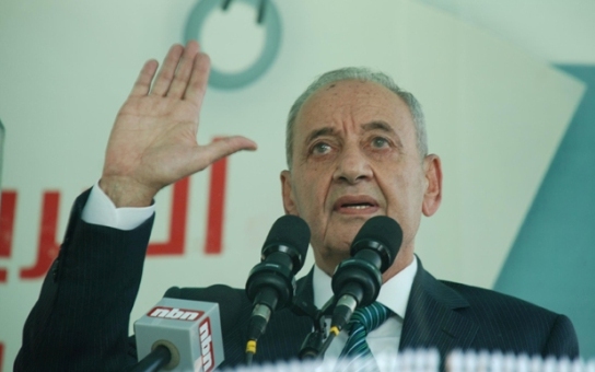 بري يثمن الموقف الفلسطيني في لبنان