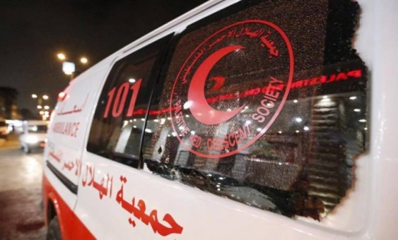 10 إصابات في حادث سير بمدينة نابلس