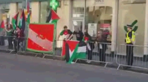 تظاهرة في اسكتلنديار احتجاجاً على تنظيم مهرجان لدعم كيان الاحتلال