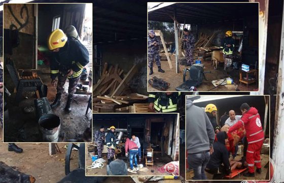 إصابتان بانفجار عبوة 