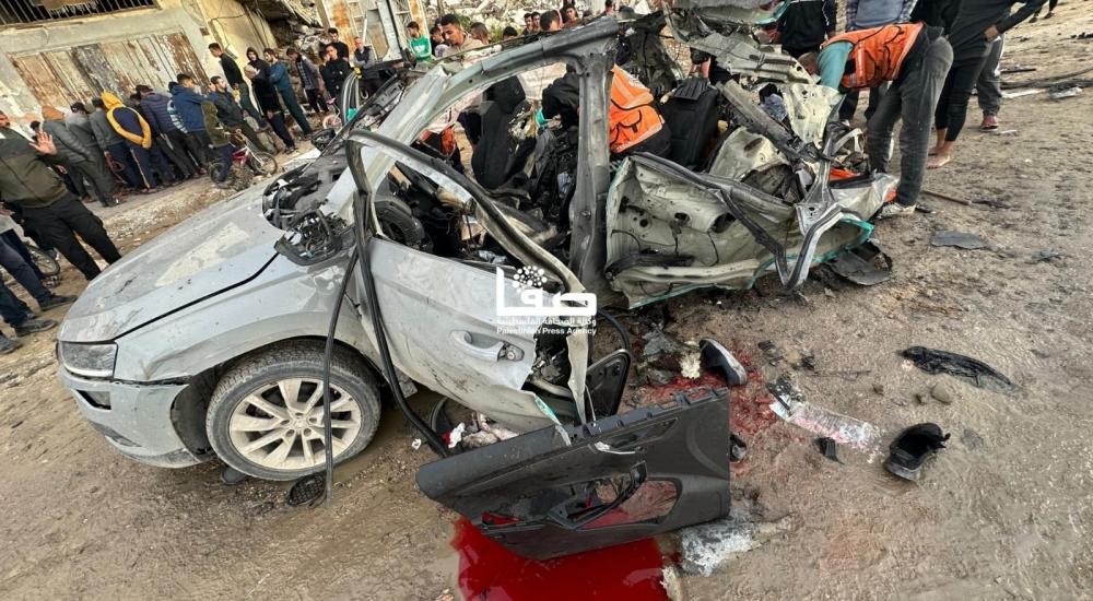 تدمير سيارة بغزة.jpg